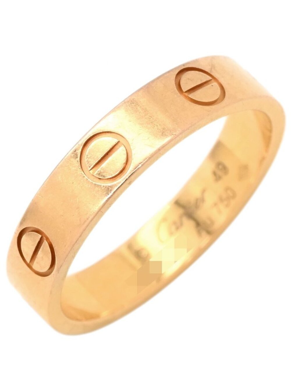 Cartier Ring Mini Love Pink Gold 49 Small Model